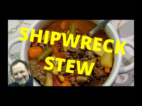 Shipwreck Stew In A Cast Iron Dutch Oven