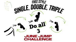 June 2025 East Tactics jump challenge - Single, Double, triple!