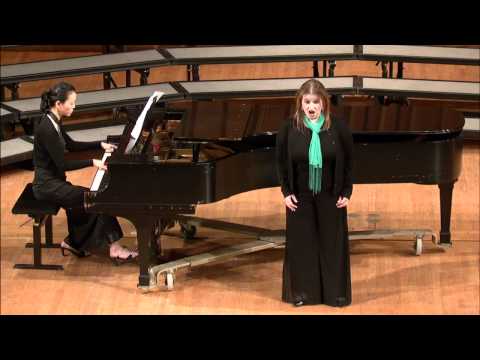 JoEllyn Caulfield and JeongSoo Kim- Lauridsen - A Winter Come - II - As Birds Come Nearer