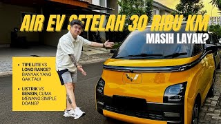 BIAYA SERVIS DAN BATTERY HEALTH AIR EV SETELAH 30 RIBU KM | AIR EV LITE VS LONG RANGE