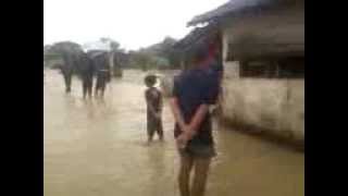 preview picture of video 'Banjir karangsinom'