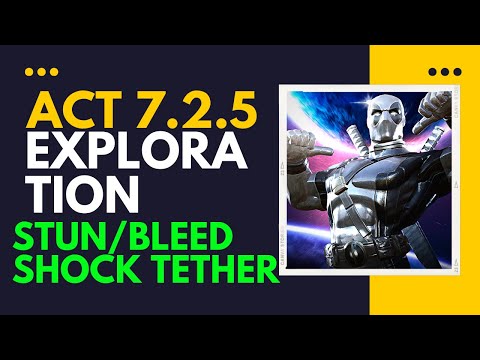 ACT 7.2.5 Exploration(Platinumpool) Energy adoption, stun/bleed, shock | Marvel Contest of Champions