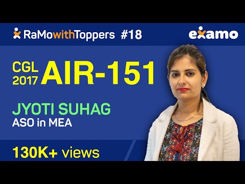 RwT E18 - SSC CGL 2017 Topper Jyoti Suhag AIR-151 (Full Interview with RaMo Sir)