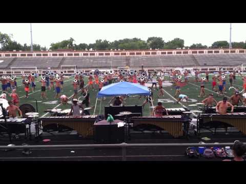 Final Run Through Blue Knights DCI2015