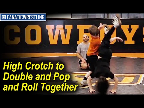 Chain Wrestling Basics - High Crotch to Double and Pop and Roll Together by Zack Esposito