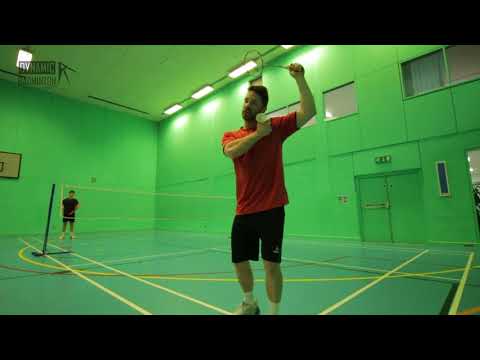 (6 STEPS) How To do a Forehand Badminton Clear (TUTORIAL)