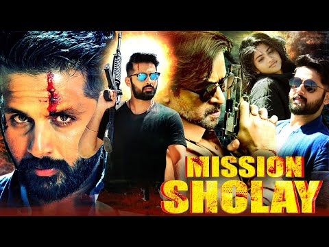 Mission Sholay Full Hindi Dubbed Action Movie | 2024 Nithin Latest Films | Megha Akash, Ravi Kishan
