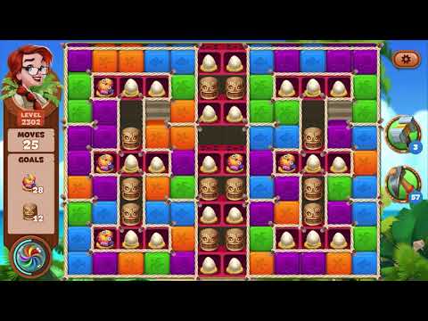 Lost Island Blast Adventure Level 2302 NO BOOSTERS - A S GAMING ✔️