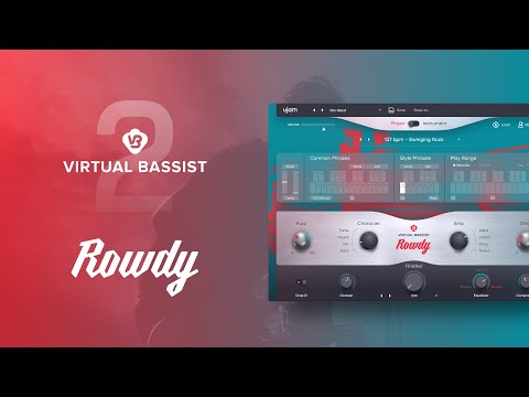UJAM Virtual Bassist Rowdy 2 Virtual Electric Bass Software