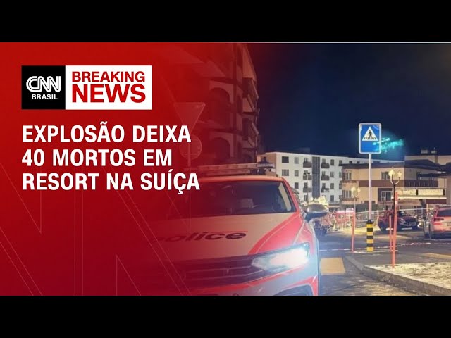 Incêndio em estação de esqui deixa cerca de 40 mortos na Suíça | CNN NOVO DIA