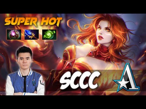 Sccc Lina - SUPER HOT - Dota 2 Pro Gameplay [Watch & Learn]