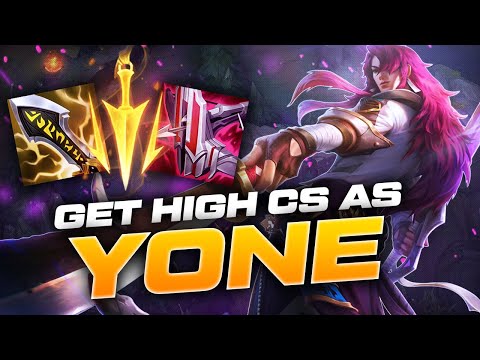 How To Get High CS/MIN As Yone | Diamond 2+ Ranked | League of Legends