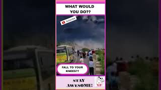 WHAT WOULD YOU DO IF GODS HAND CAME OUT OF THE SKY??