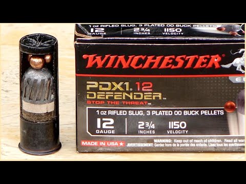 PDX1 12ga. Defender Rounds-  The PERFECT Home Defense Round?
