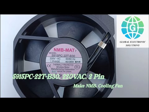 5915PC- 23T-B30 NMB COOLING FAN 230 V AC