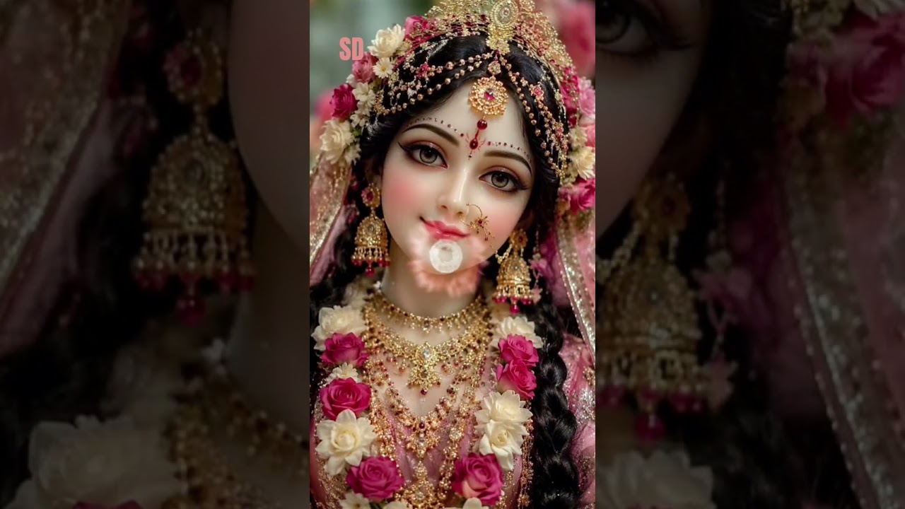 ✨राधा रानी का सुंदर रूप🦚🙏#radhani#radhakrishna #radheradhe #viralshort #shortsfeed #bhakti