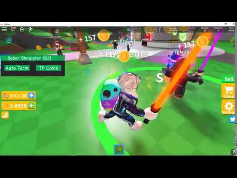 Roblox-Saber Sımulator AUTO FARM HACK (HİLE)