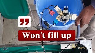 DIY;Give this a try!!!Save money,fix and clean TCL laundry machine solos valves that won't fill up.
