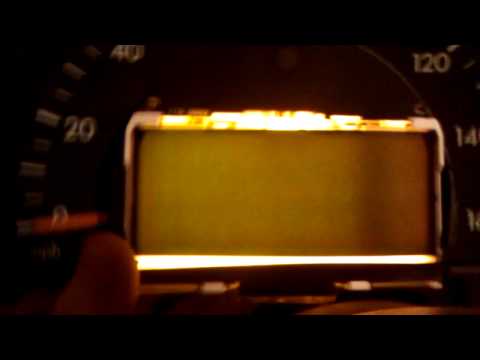 W203 loose LCD connector