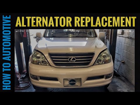 How To Replace The Alternator On A Lexus GX470
