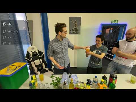 🍹 Cocktails auf der Rapidlan 🙌 (LIVESTREAM UNCUT)