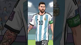 😱 Messi juega con Squirtle? #pokemon #messi#seleccionargentina