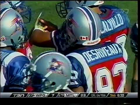 CFL 2009 WINNIPEG BLUE BOMBERS AT MONTREAL ALOUETTES