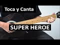 How To Play SUPER HEROE Guitar Intepretation Los Primos MX Chords Lyrics