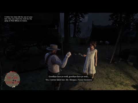 Ms. Grimshaw go to sleep! Something about a letter...?