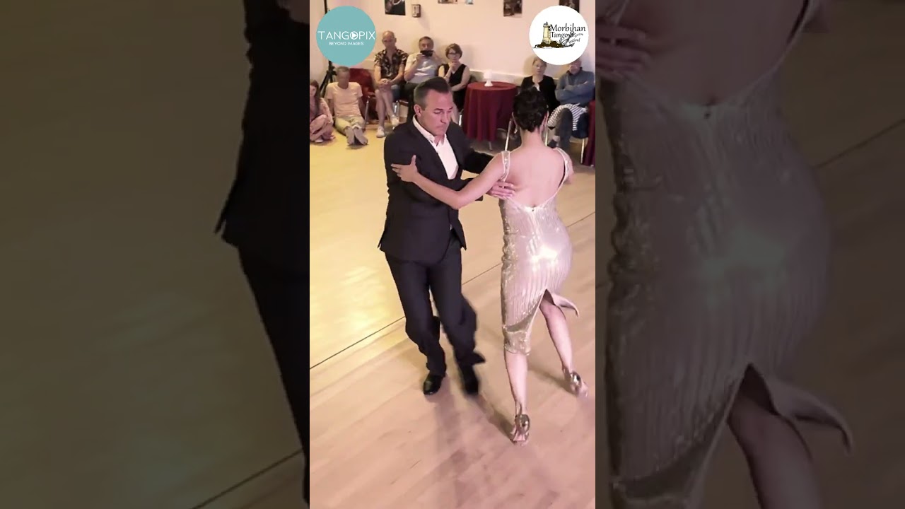 MORBIHAN TANGO FESTIVAL '24 - Murat Erdemsel & Silvina Tse dance Bandonegro - Café Dominguez