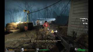 Let's Play Left 4 Dead Part 14 - Tank Part 2 Feat. Admiral Buttercrust