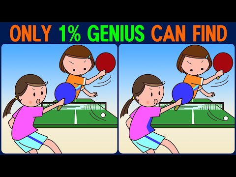 Brain exercise quiz! Find the difference between! │ Vibrant concentration time!