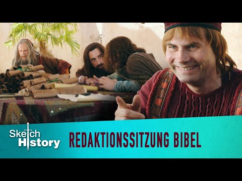 Editorial meeting with evangelists | Sketch History