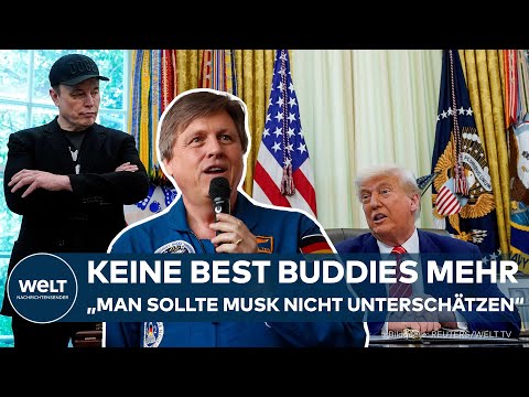 TRUMP WILL ZUM MOND: „Wenn Musk den Stöpsel zieht, dann hat Trump wirklich ein Imageproblem“