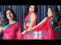 PinkyvLogs Red Saree Photoshoot Plain Saree Vlog Pinky Life Style Saree Vlog Beauty