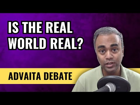 Advaita, dreams, and the real world