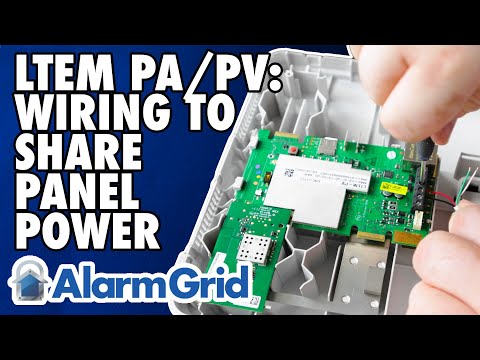 LTEM PA/PV: Wiring to Share Panel Power