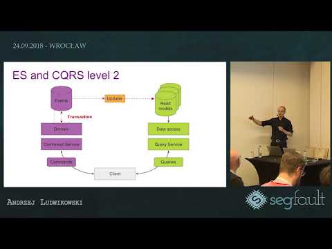 SegFault Wrocław, 24 września 2018. Andrzej Ludwikowski: "Event Sourcing - co może pójść nie tak?"