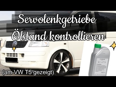 Checking the oil level of the power steering gear (T5/T6)