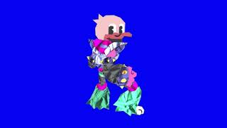 【DELTARUNE】Paper DuckTHRASH sprites ボコリング素材集【Paper Mario Style】