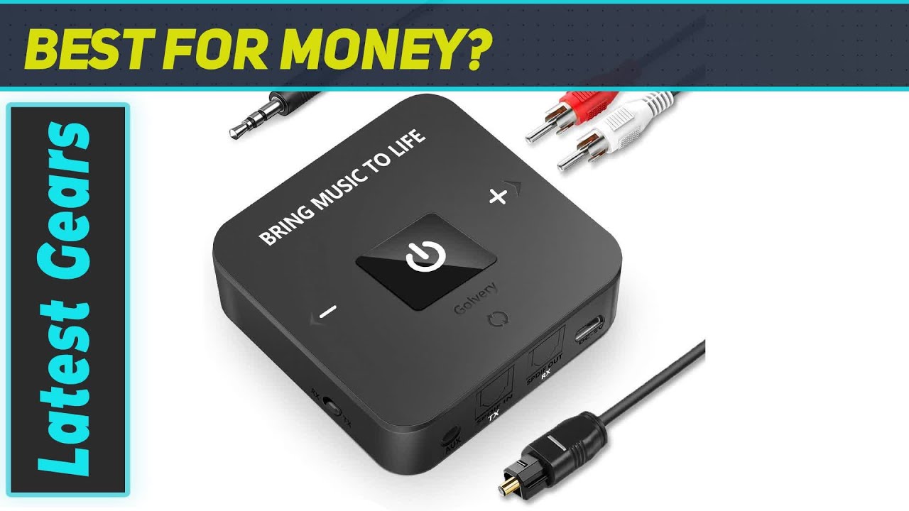 reviewUnlocking Wireless Audio Freedom! Golvery Bluetooth V5.0 Transmitter/Receiver Review