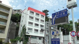 鈴廣かまぼこ店から熱海までの、適度な車窓風景　2025年6月