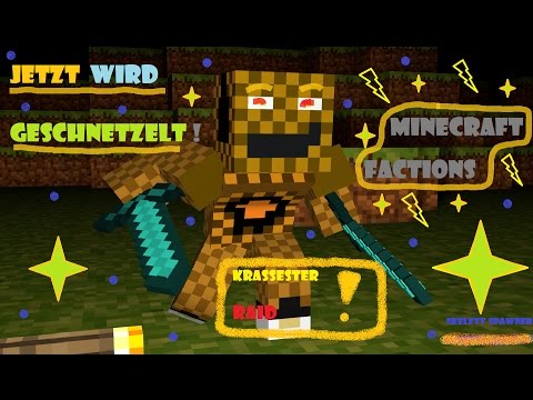 Minecraft Factions 3 / Jetzt wird Geschnetzelt !!! / mega Glück / Deutsch ( German )