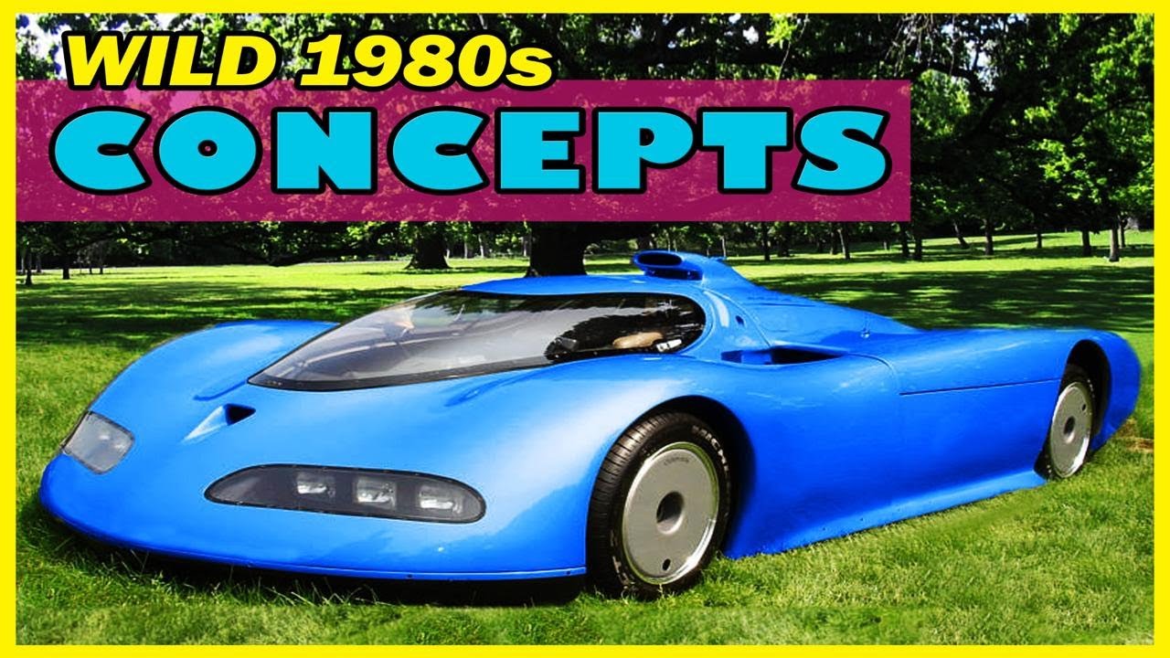 Top 10 Incredible 1980s Concept Cars You've Never Seen Before | Decades Of History