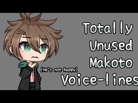 Totally unused Makoto voice lines||Ft. Makoto Naegi