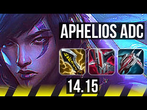 APHELIOS & Leona vs JHIN & Karma (ADC) | 7k comeback, 67% winrate | EUW Grandmaster | 14.15
