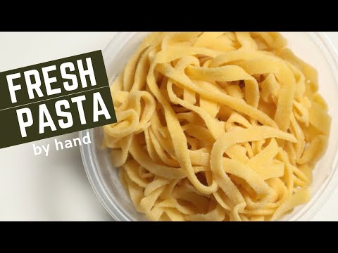 No Machine, No Problem: Hand-Rolling Tagliarini with a Spicy Smoky Amatriciana-Arrabbiata Sauce