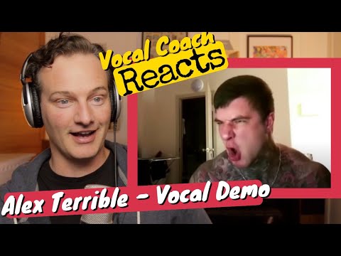 Vocal Coach REACTS - Alex Terrible (Slaughter To Prevail) Guttural Demo