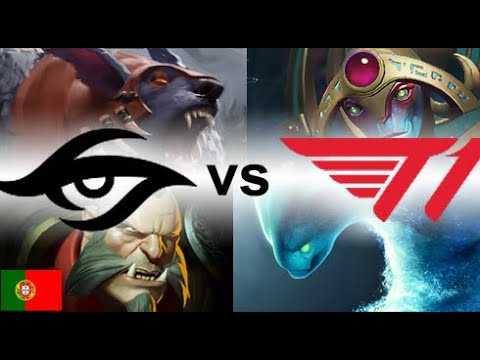 Team Secret vs T1  (1 jogo) |  DESTAQUES
