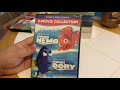 Finding Nemo Finding Dory 2 Movie Collection DVD Unboxing